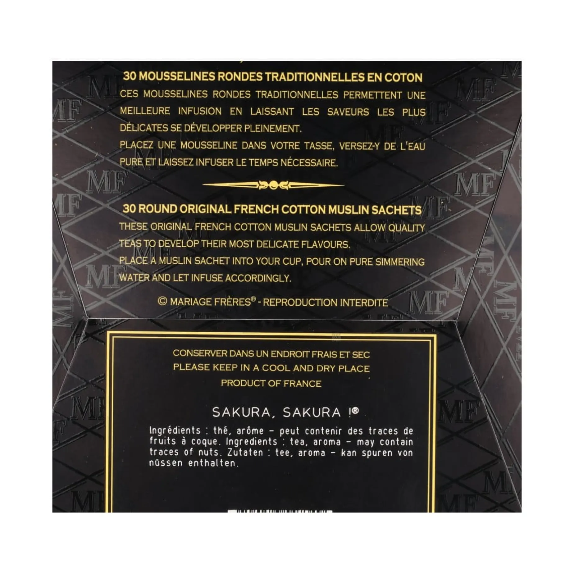 Mariage Freres Sakura Sakura Tea Bags, 75g