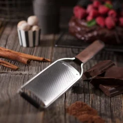 Microplane Master Series Walnut Handle Fine Grater