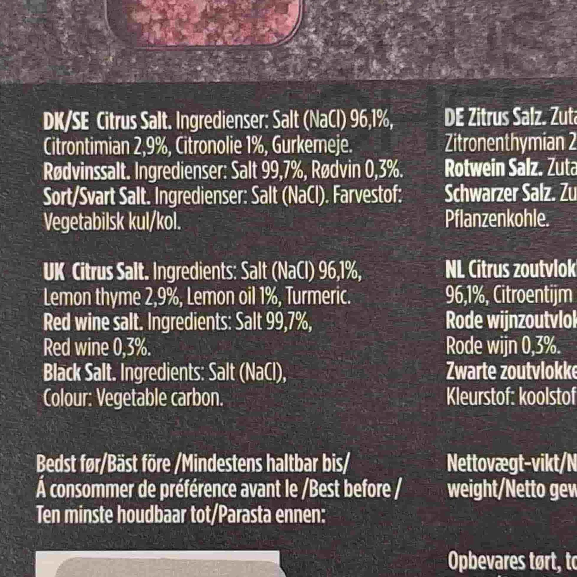 Mill & Mortar Finishing Salt Flakes Gift Set