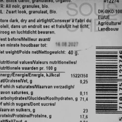 Mill & Mortar Organic Black Garlic Granules, 40g