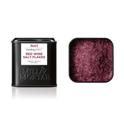 Mill & Mortar Red Wine Salt Flakes, 80g