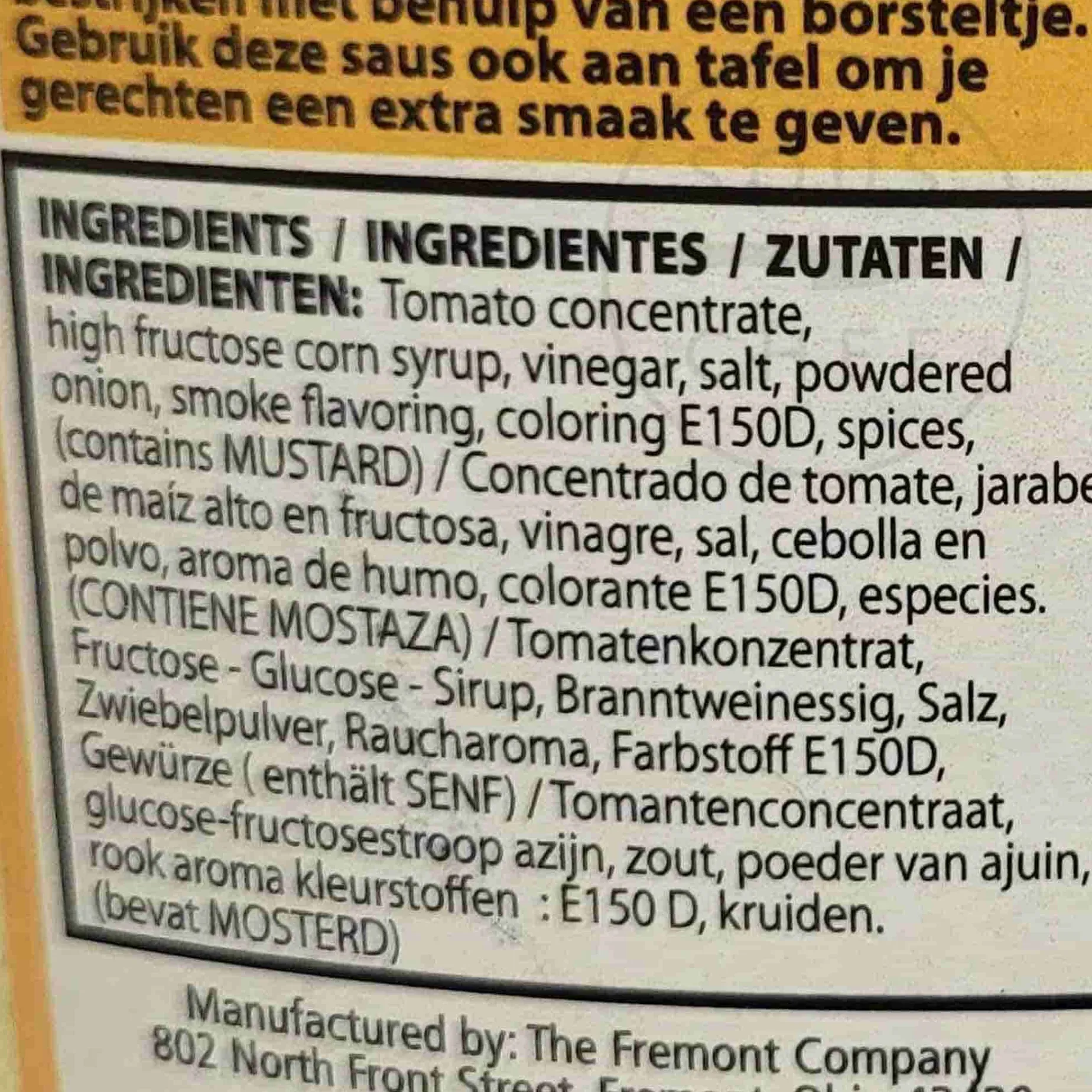 Mississippi Bbq Sauce Original, 510g