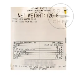 Mitake Umami Nerigoma Shiro - White Sesame Paste, 120g