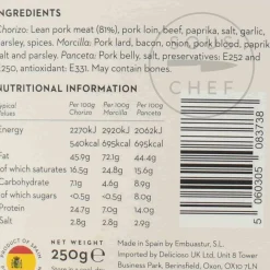 Mixed Asturian Charcuterie Compango, 250g