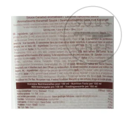 Monin Caramel Flavour Sauce, 500ml