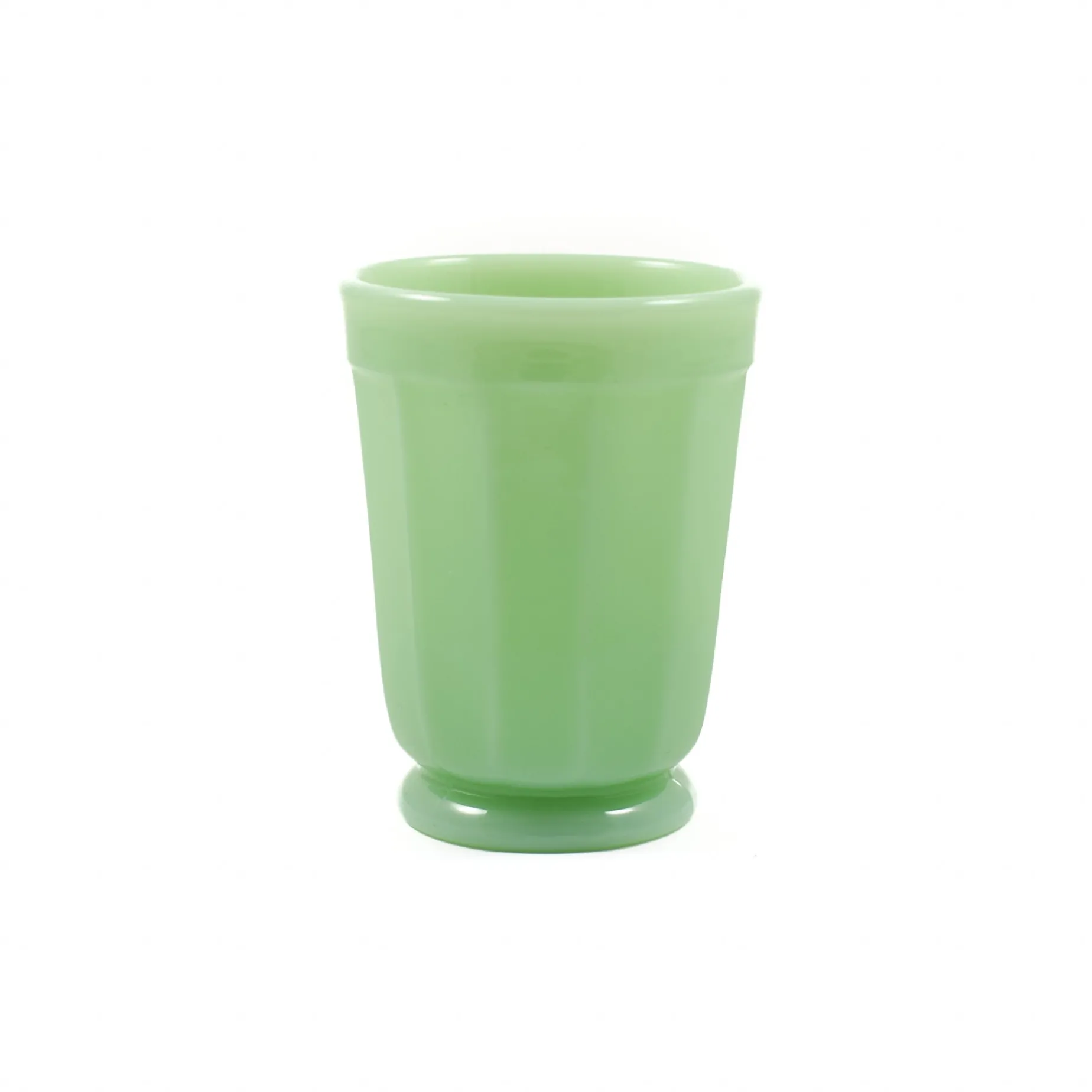 Mosser Glass Jade Milk Glass Tumbler