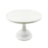 Mosser Glass White Milk Glass Cake Stand
