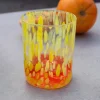 Murano Glass Tumbler, Yellow