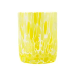 Murano Glass Tumbler, Yellow