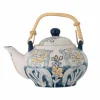Myah Floral Teapot with Teastrainer, 15cm