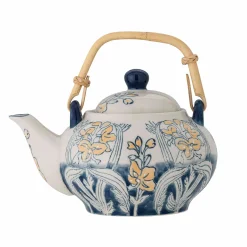 Myah Floral Teapot with Teastrainer, 15cm