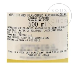 Nakajima Shiroku Yuzushu, 500ml