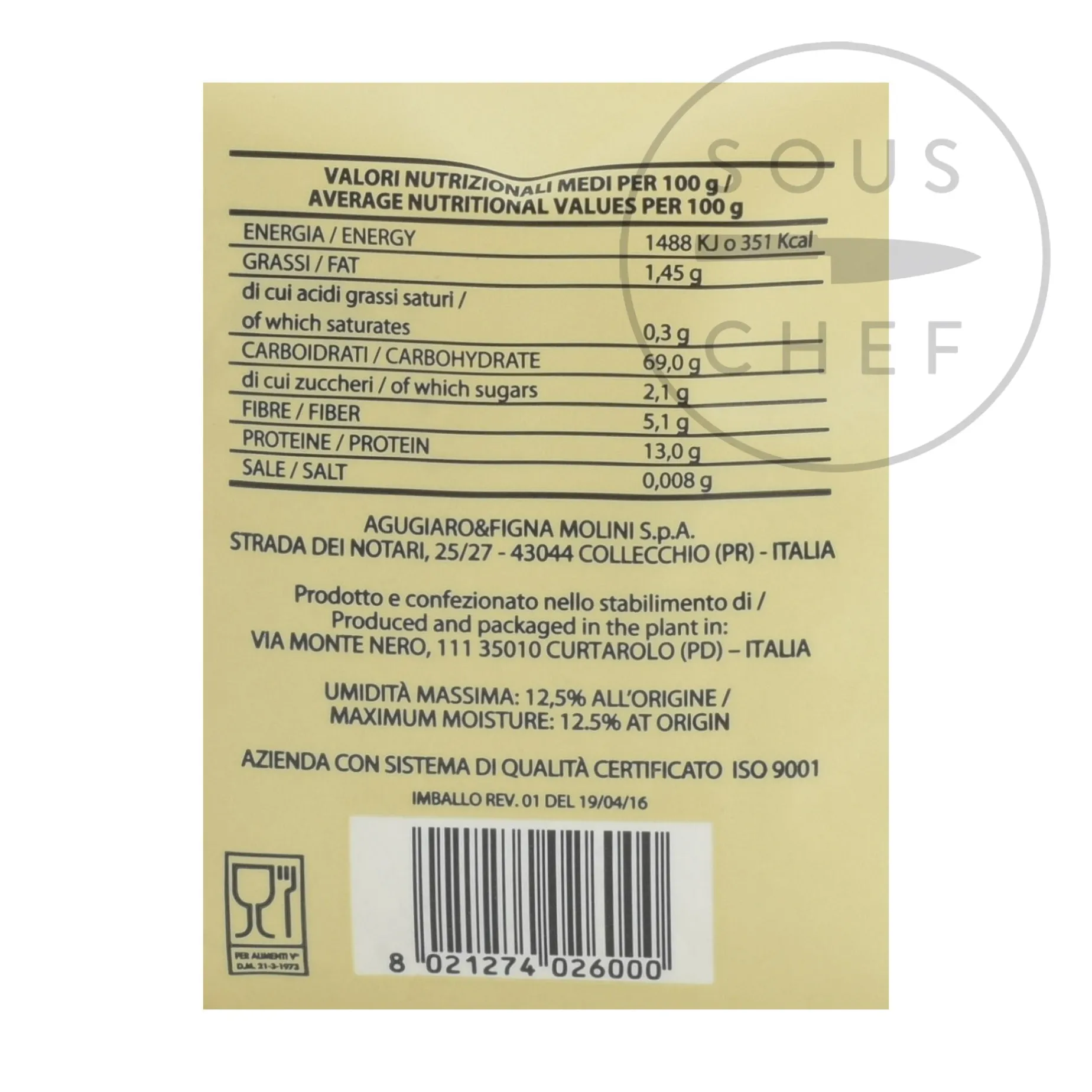 Naturkraft Dried "Mother" Yeast Dough Improver, 500g