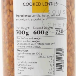Navarrico Lentejas - Brown Lentils, 700g