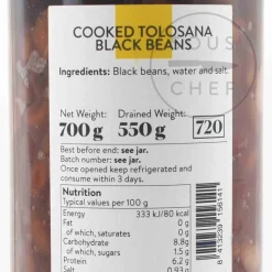 Navarrico Tolosana Black Beans, 660g