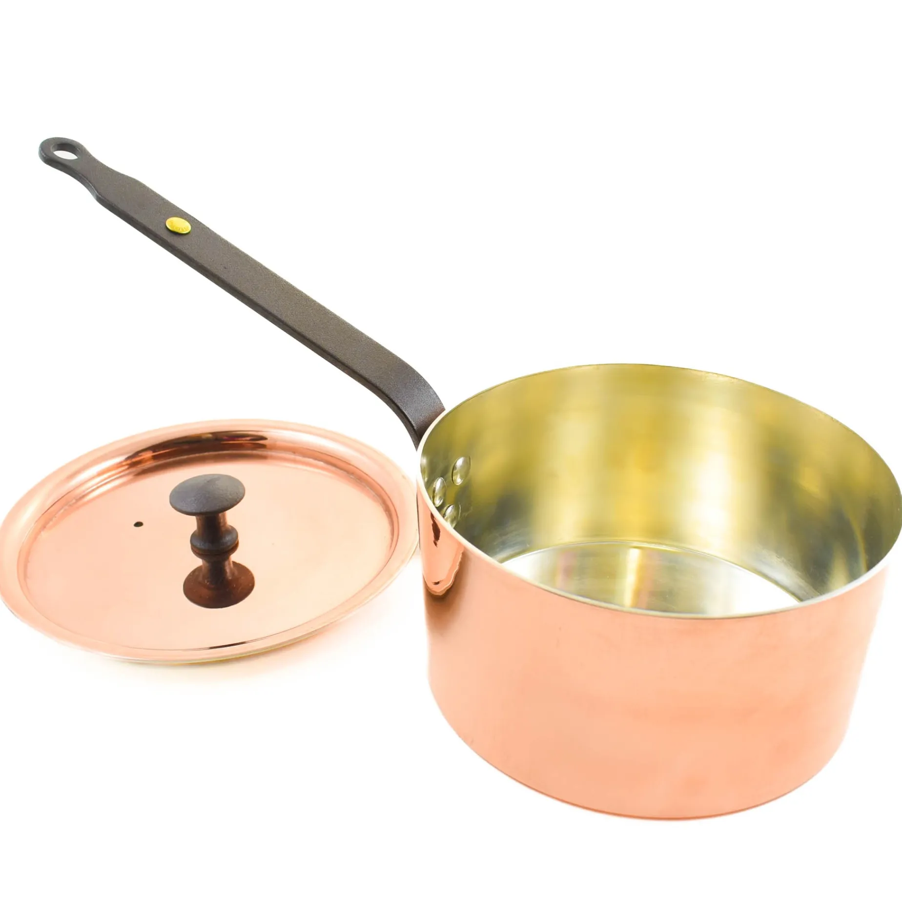 Netherton Foundry Copper Saucepan with Lid