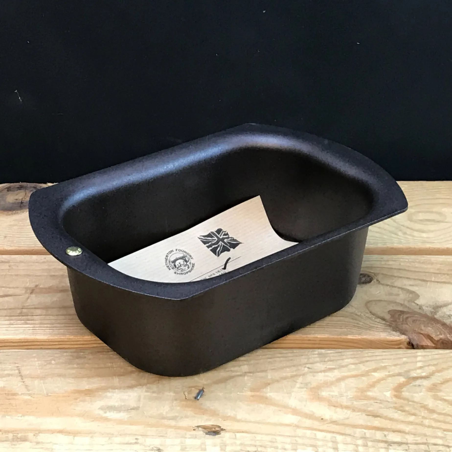 Netherton Foundry Spun Iron Loaf Tin, 1lbs