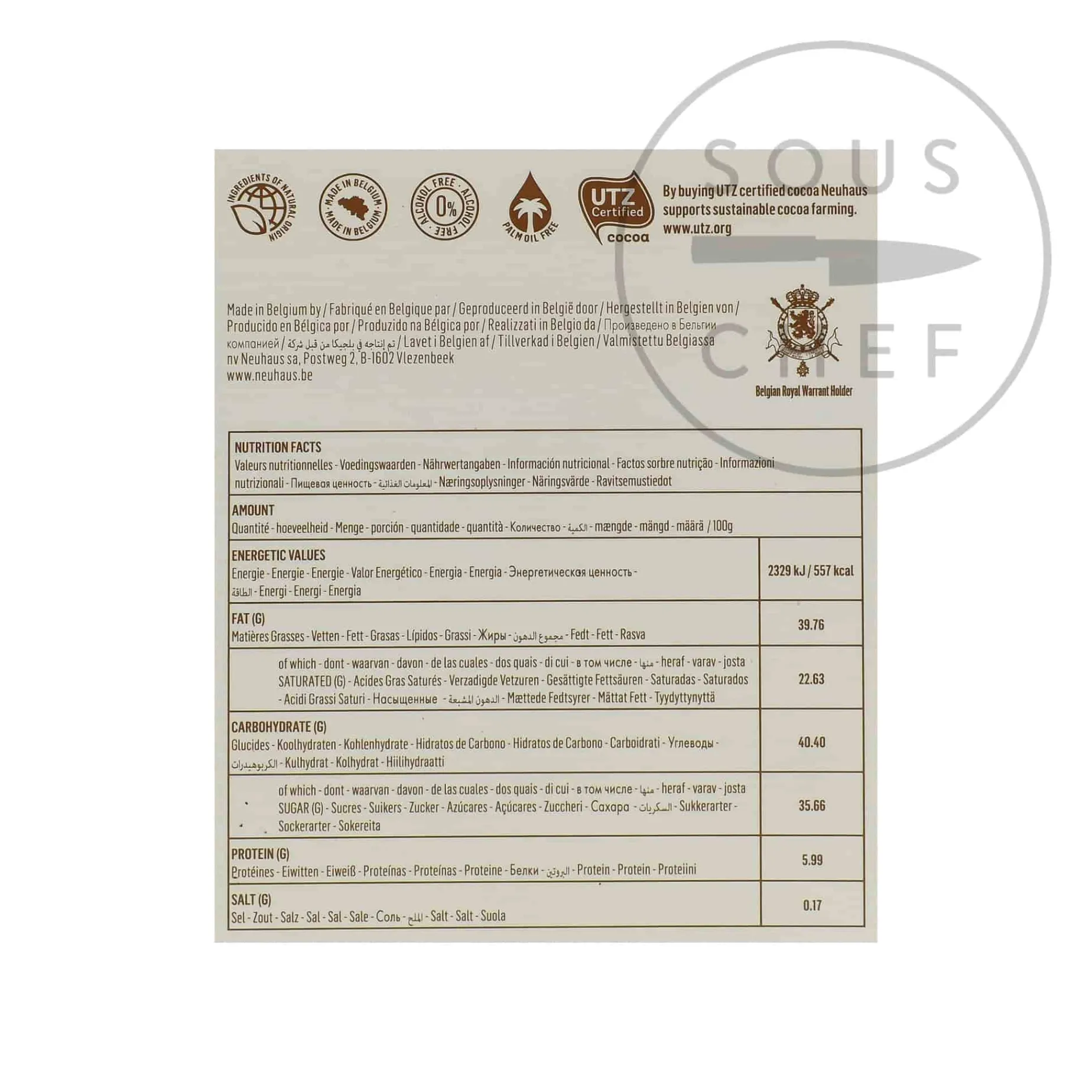 Neuhaus "Les Tresors de Neuhaus" Pralines - 30 Pieces