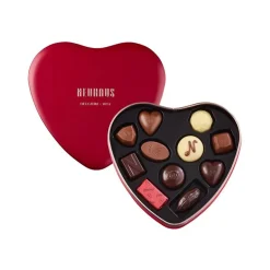Neuhaus Red Metal Heart Belgian Chocolates, 124g