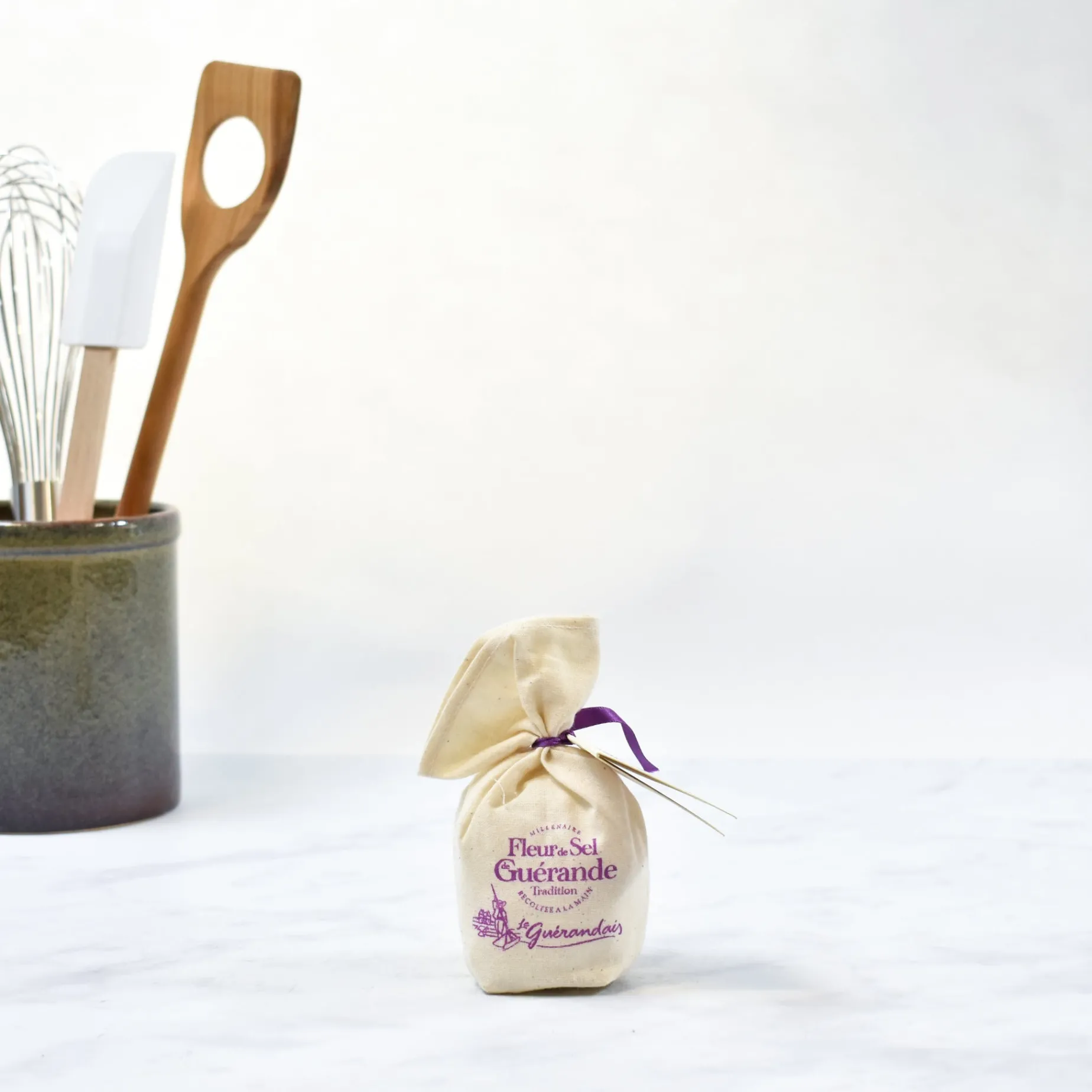 Nicolas Alziari Fleur de Sel de Guerande in Bag, 125g