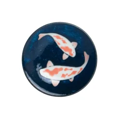 Nishikigoi Soy Sauce Dish, 10cm