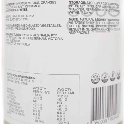 NON3 Toasted Cinnamon & Yuzu Non Alcoholic Wine, 750ml