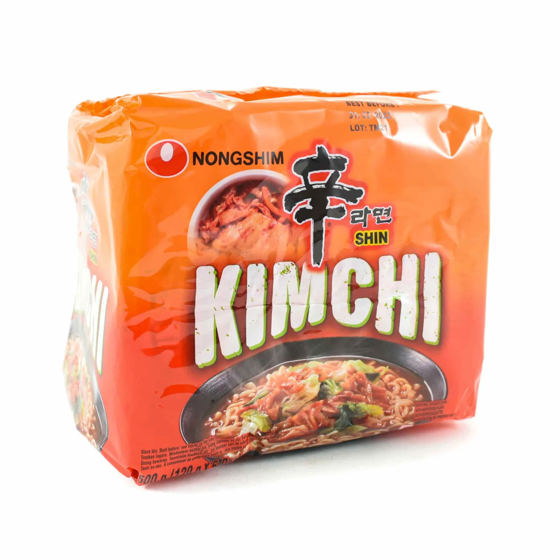 Nongshim Kimchi Ramyun, 5x120g