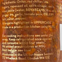 Nonya Secrets Chilli & Ginger Sauce, 170g