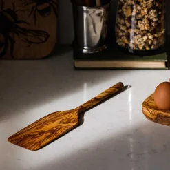 Olive Wood Long Spatula, 30cm