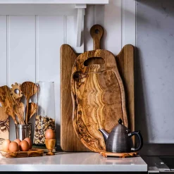 Olive Wood Short Spatula, 30cm