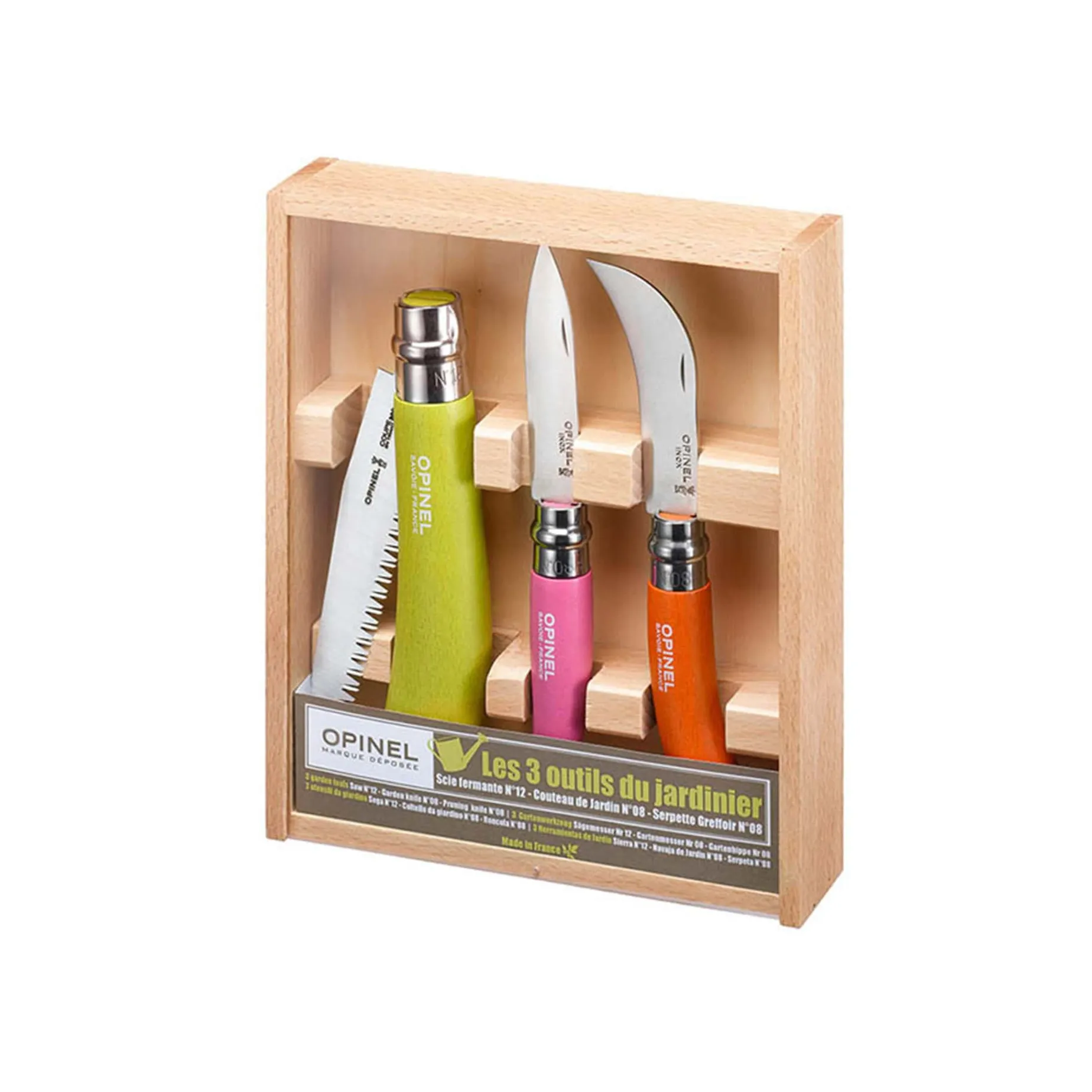 Opinel Gardening Knife Box Set