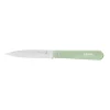 Opinel No 113 Sage Beechwood Handle Serrated Paring Knife, 10cm