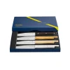 Opinel Set of 4 Facette Mixed Wood Table Knives