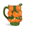 Orange Ceramic Jug, 1.5 litres