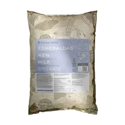 Original Beans 42% Esmeraldas Milk Couverture Chocolate, 2kg