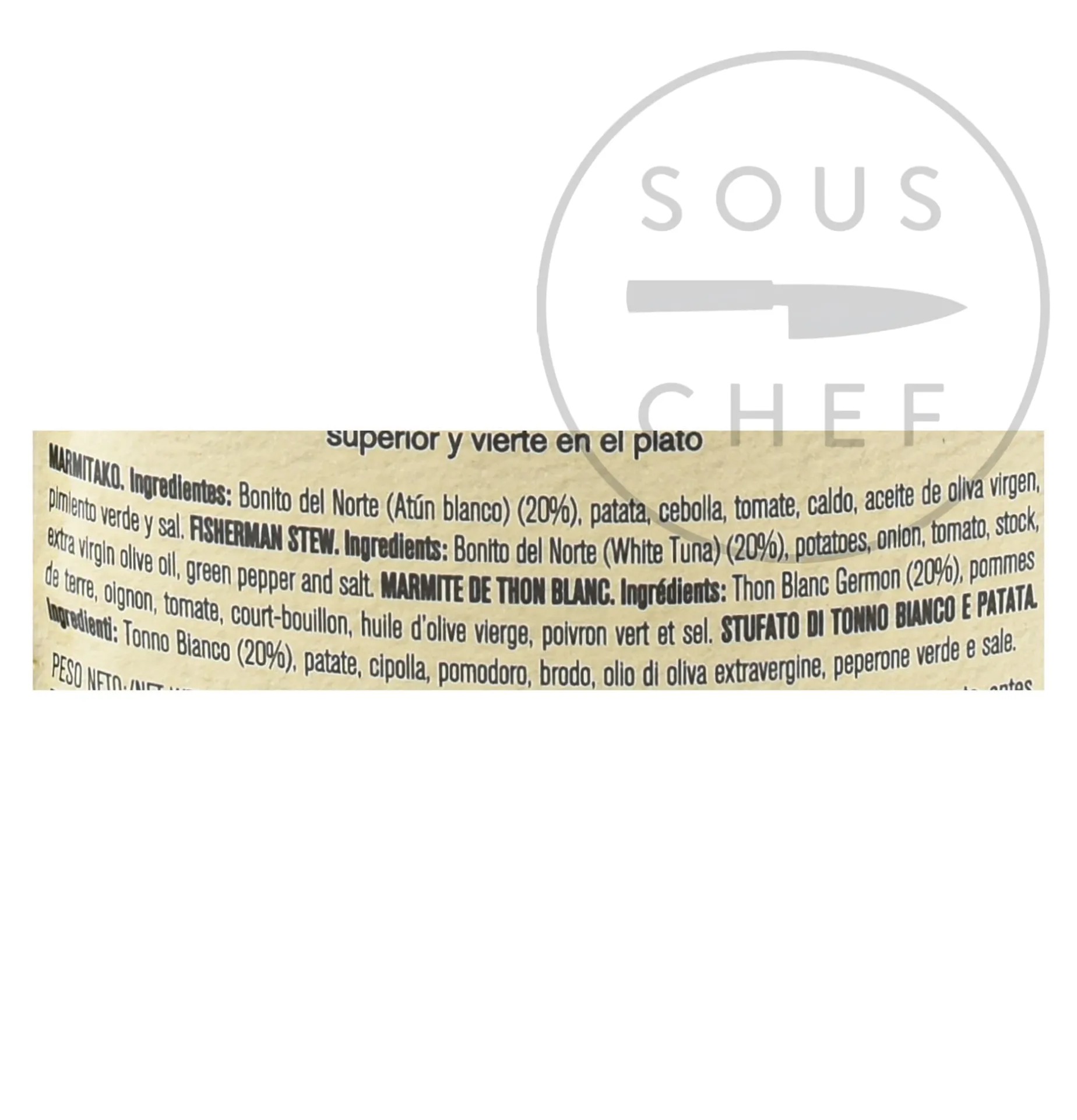 Ortiz Marmitako Tuna Fisherman's Stew, 300g pouch