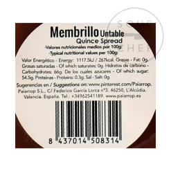 Paiarrop Valencia Quince Paste, 140g