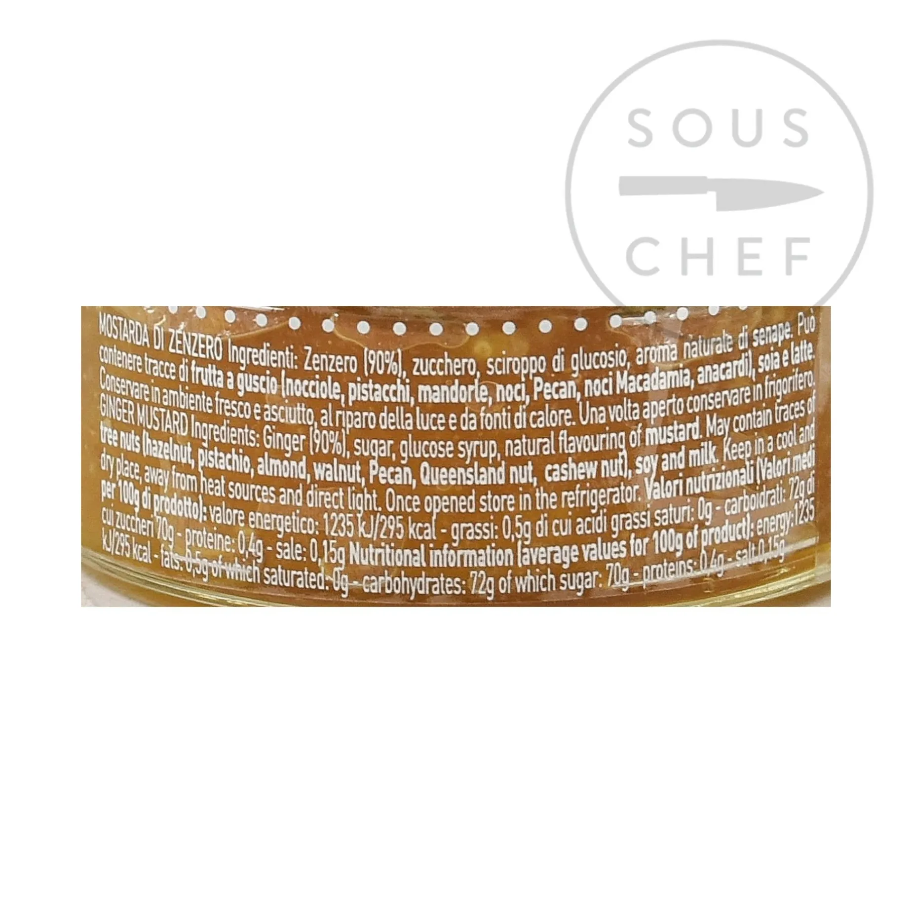 Pariani Ginger Mustard, 100g