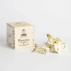 Pariani Hazelnut and White Chocolate Pralines, 100g