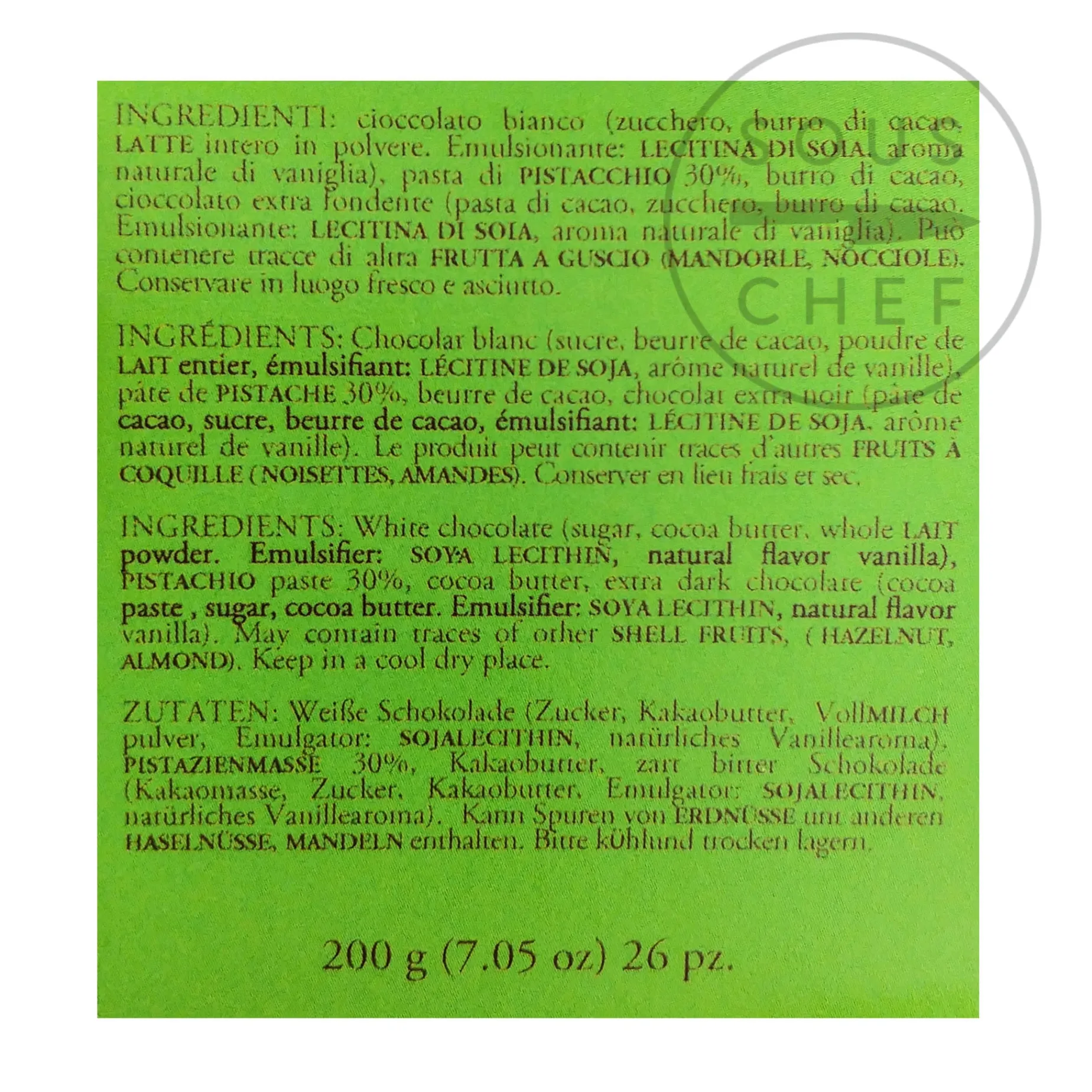 Pariani Pistacchiotto, 200g