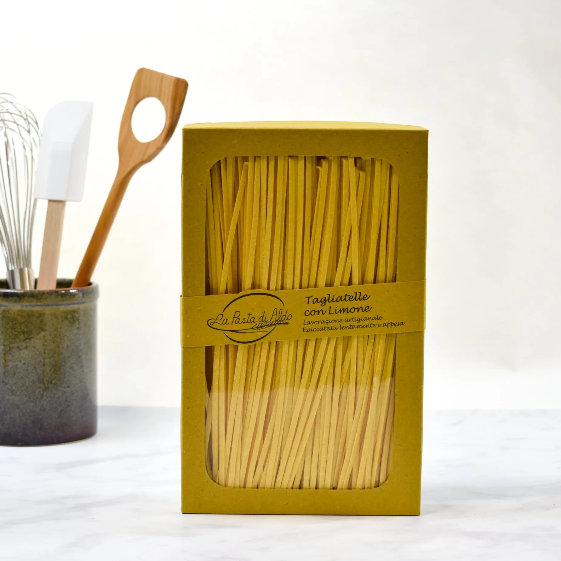 Pasta Di Aldo Tagliatelle Egg Pasta with Lemon, 250g