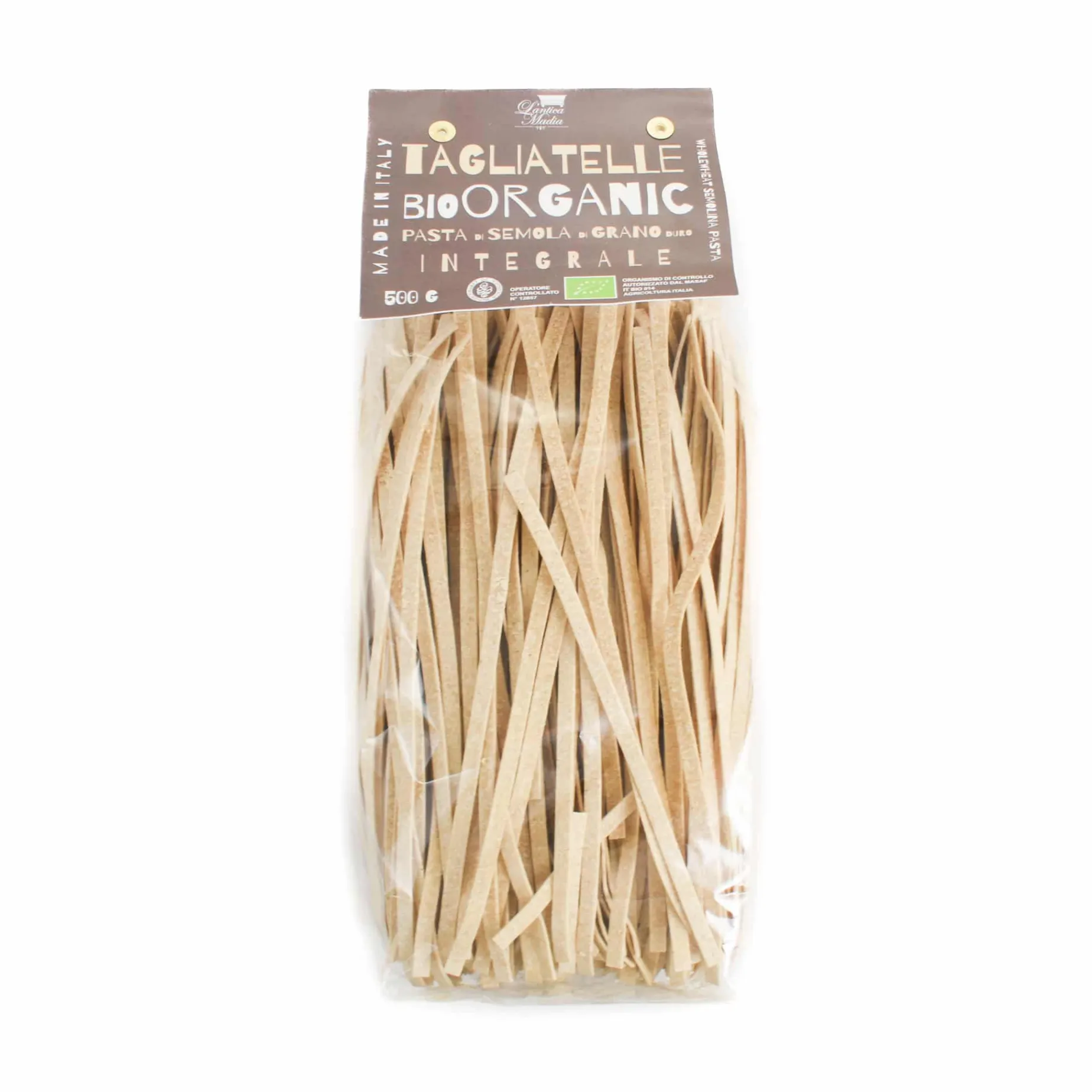 Pasta L'Antica Organic Wholewheat Tagliatelle, 500g