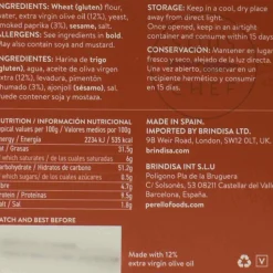 Perello Paprika Olive Oil Regana Crackers, 150g