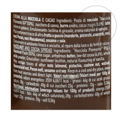 Piemonte Hazelnut Gianduja Spread, 200g