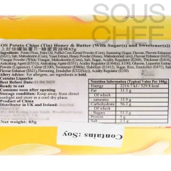 Potato Honey & Butter Chips in Tin, 85g