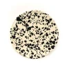 Puglia Black Splatter Side Plate, 19cm