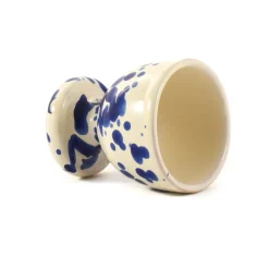 Puglia Blue Splatter Egg Cup