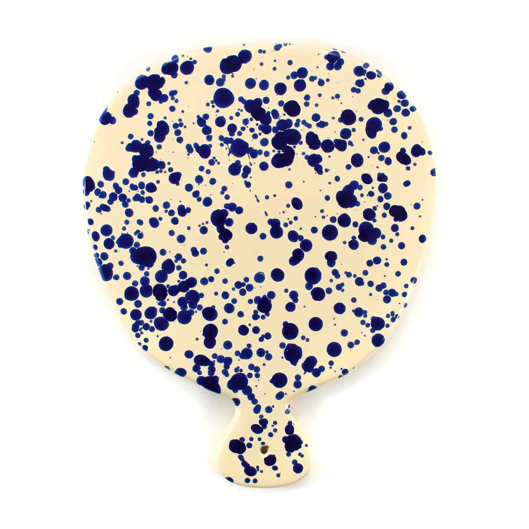 Puglia Blue Splatter Serving Board, 25cm