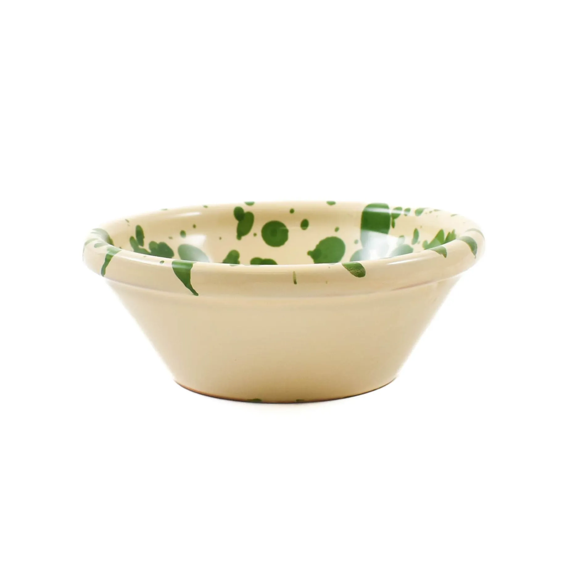 Puglia Green Splatter Bowl, 12cm
