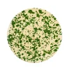Puglia Green Splatter Dinner Plate, 27cm